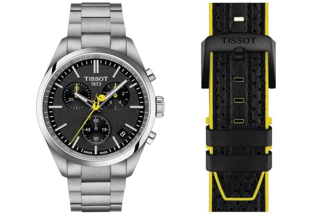 hodinky Tissot PR 100 Quartz T150.417.11.051.00 Tour de France 2024 s náhradním řemínkem